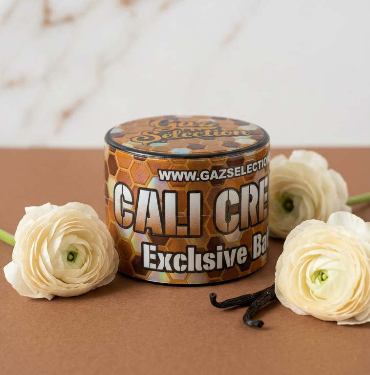 Résine CBD Cali Cream jar UV 2g 57% CBD — profil crémeux | Gaz Selection CBD