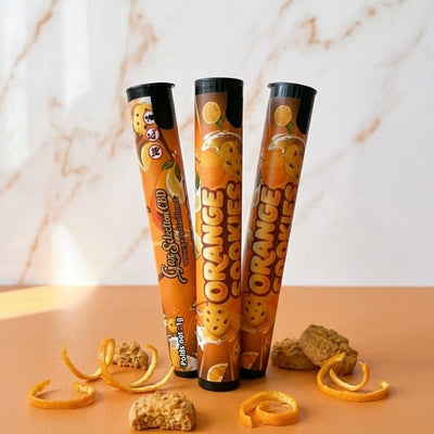 Orange Cookies — Pré-roulé CBD Premium