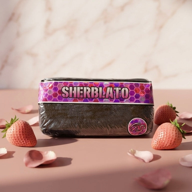 Résine CBD Sherblato 40% top dry — texture sèche granuleuse | Gaz Selection CBD