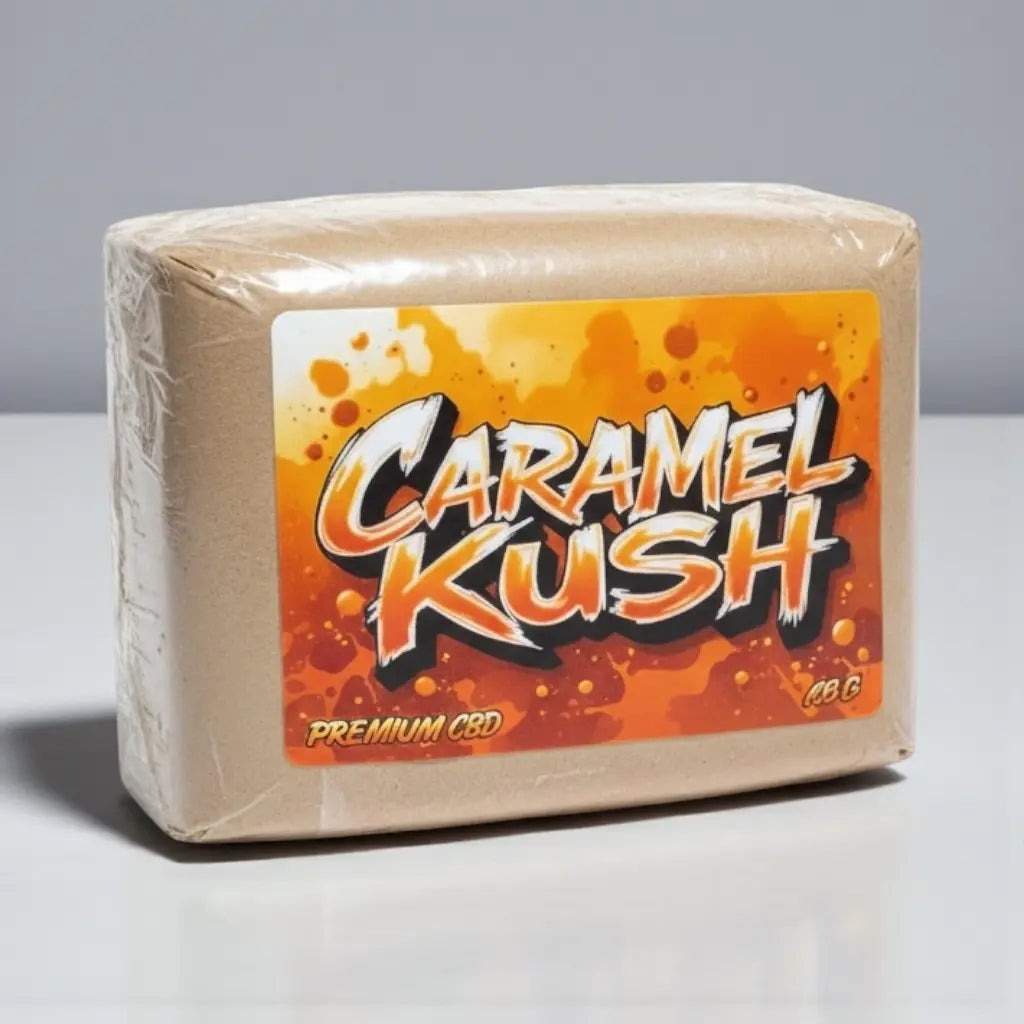Résine CBD Caramel Kush – résine mousse premium GAZ Selection