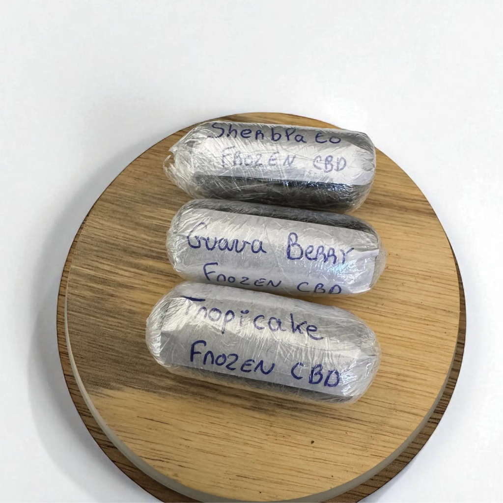 Frozen Egg CBD – résine premium texture souple et brillante