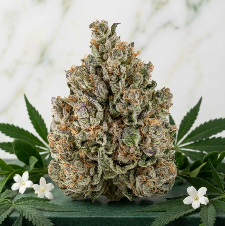 Fleur CBG OZK living soil 12% CBG — profil agrumes et terreux | Gaz Selection CBD