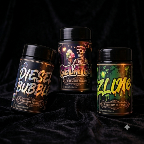 Pack Trio Jar — Fleurs CBD Indoor 3 x 5g