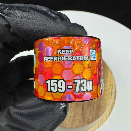 Lamponi résine CBD – texture compacte claire et propre