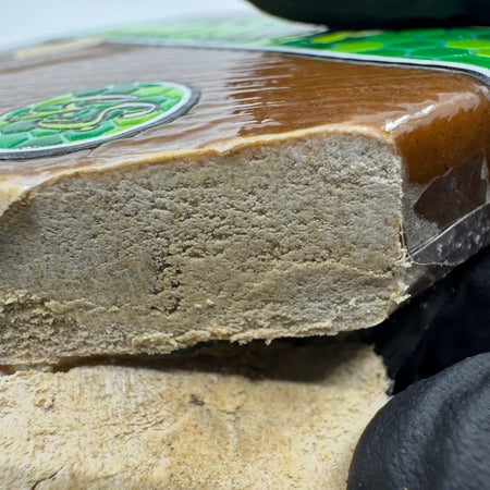 Résine CBD Lemon Candy – texture légèrement sèche, parfum frais