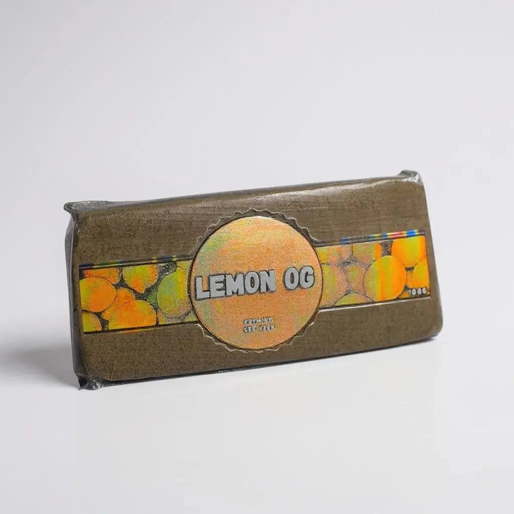 Lemon OG CBD – résine mousseuse claire et facile à travailler
