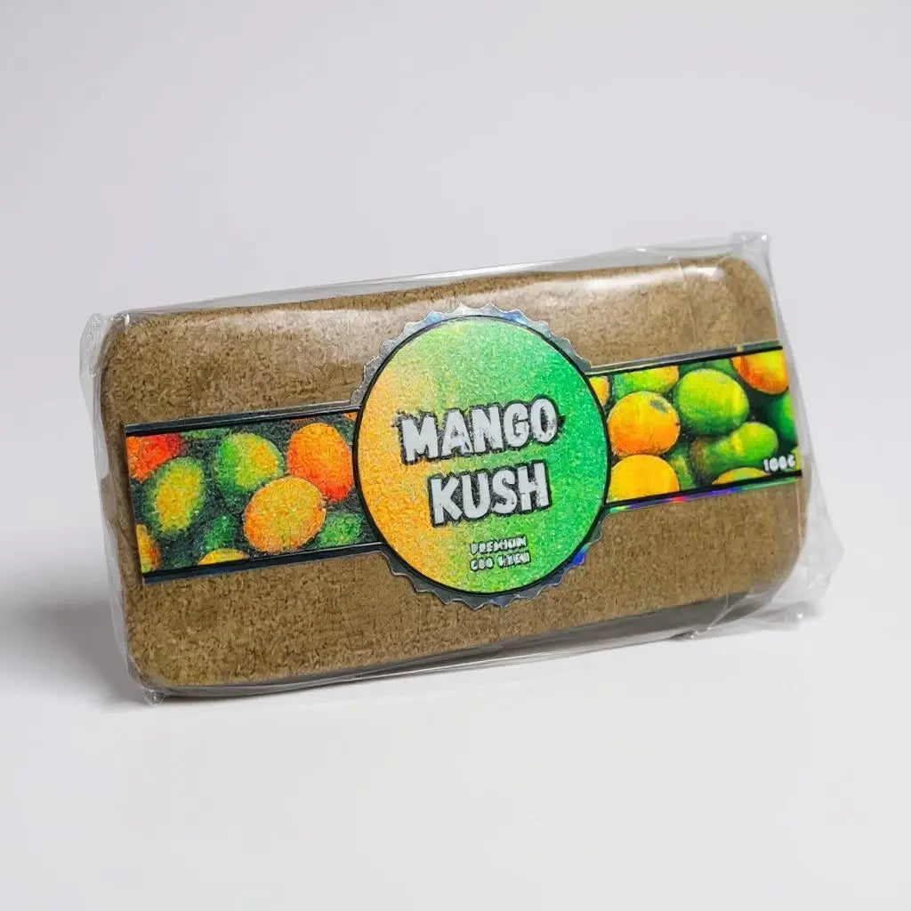 Mango-Kush CBD – résine mousseuse claire et naturelle