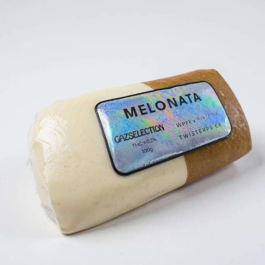 Melonata CBD – résine jaune dorée facile à travailler