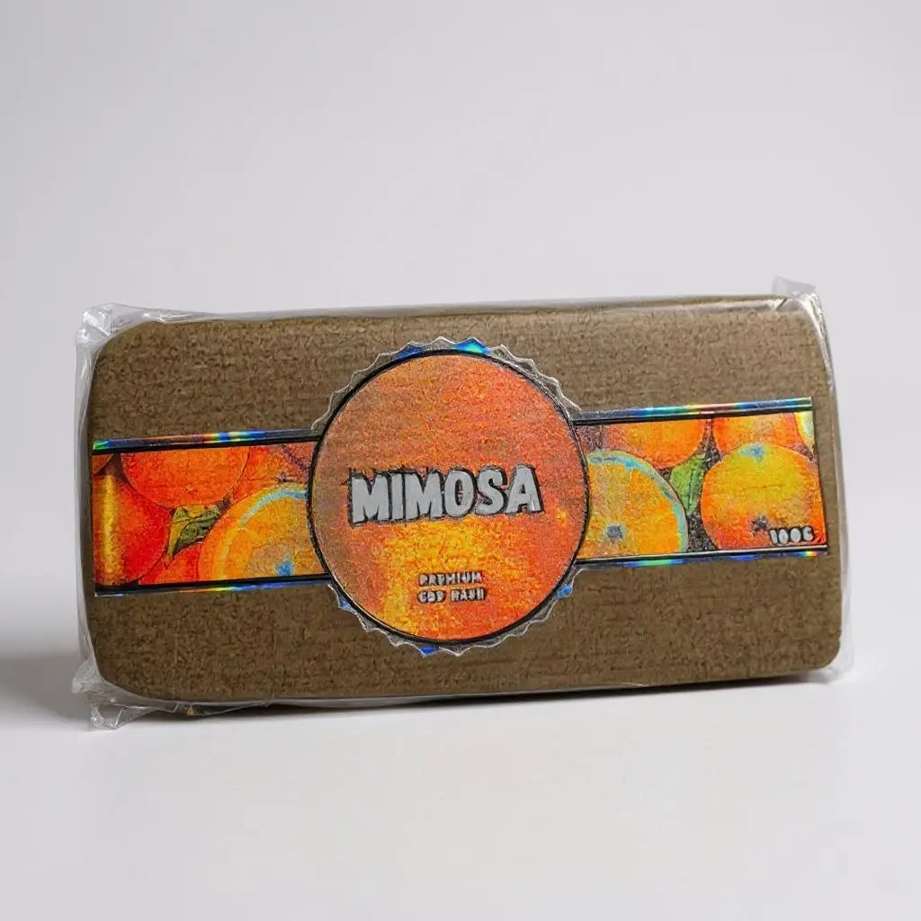 Mimosa CBD – résine mousseuse claire et naturelle