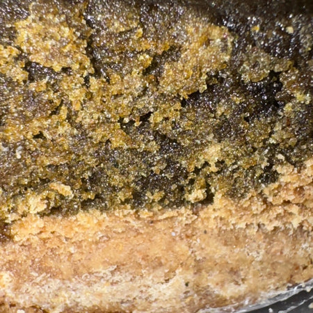 Résine CBD Cherry Pie texture onctueuse et brillante