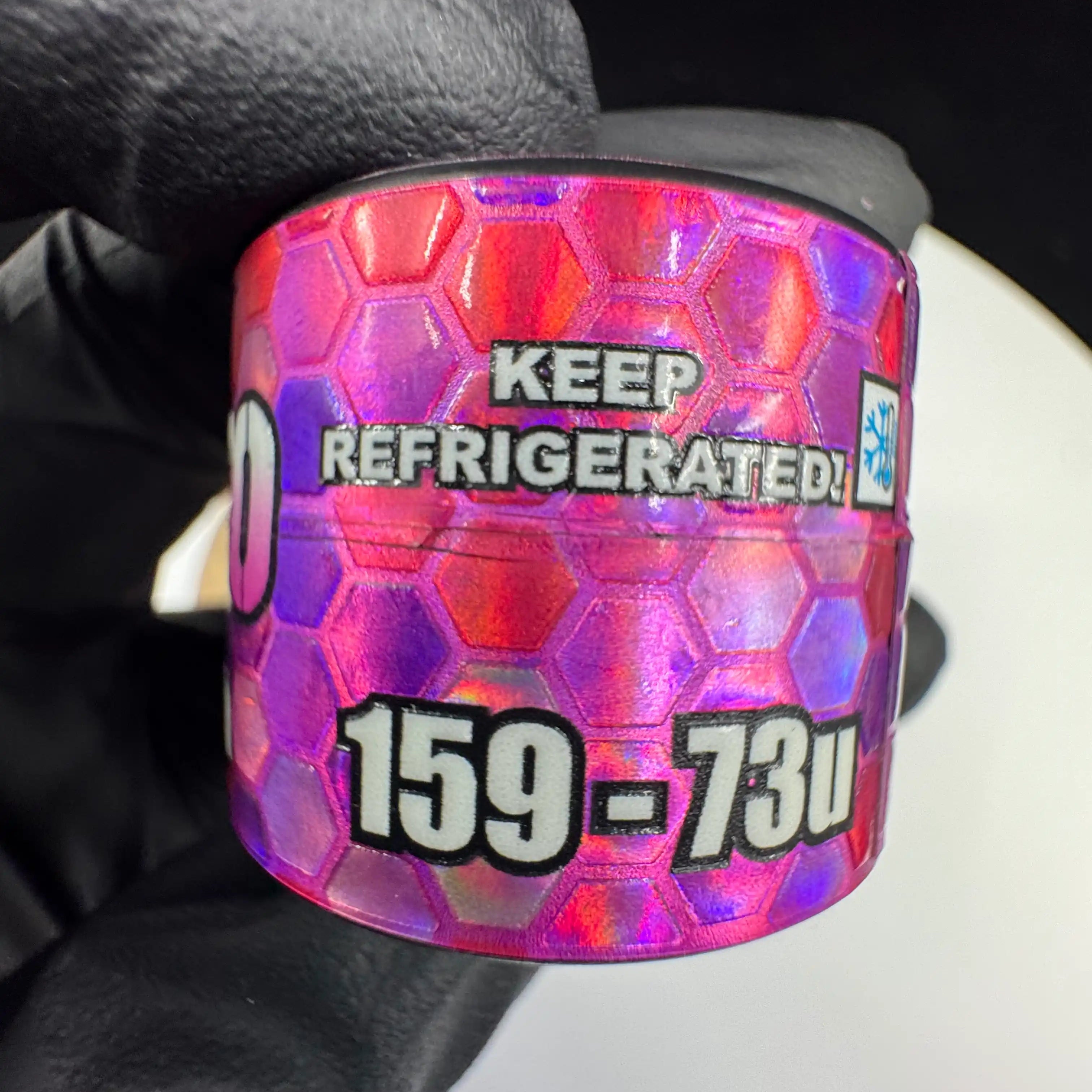 Sherblato résine CBD – texture sèche, claire et granuleuse