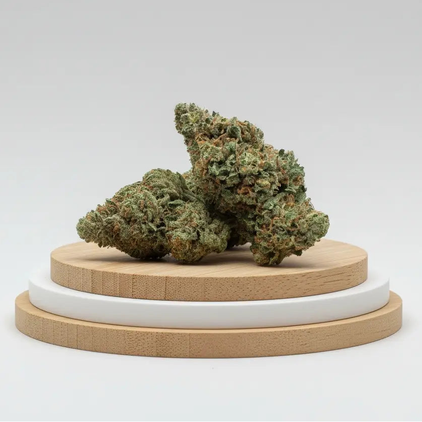 Fleur CBD Strawberry – têtes claires, compactes et résineuses